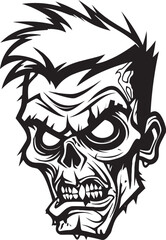 Spectral Spirit Zombie Mascot Design Undead Buddy Zombie Mascot Icon