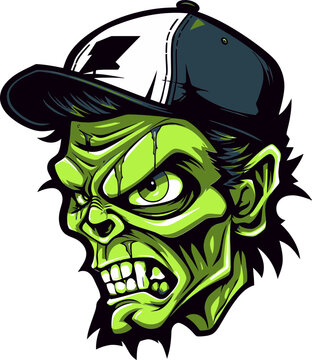recommend clip art: Ghastly Guide Zombie Mascot Illustration Zombie Pal Mascot Vector Artwork
