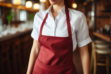 Detailed Shot of Restaurant Attire