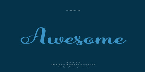 Signature Font Calligraphy Logotype Script Brush Font Type Font lettering handwritten

