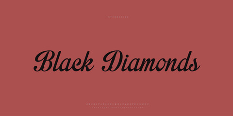 Signature Font Calligraphy Logotype Script Brush Font Type Font lettering handwritten
