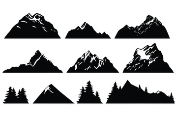 mountains vector