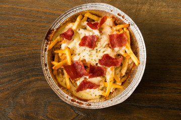 bacon cheese fries