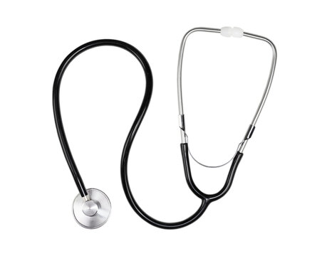 Stethoscope isolated on trasparent background.