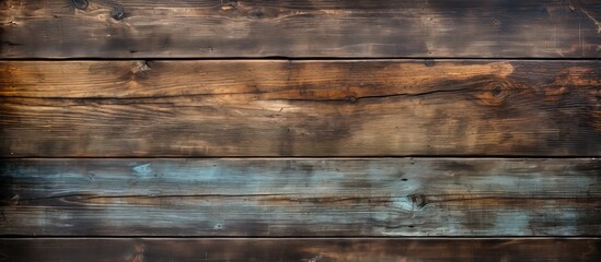 Weathered wood panels with copy space