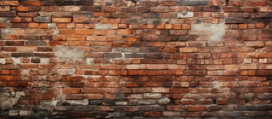 Antique bricklaying and brickwork