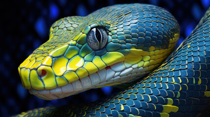 Fototapeta premium Close up of a snake 