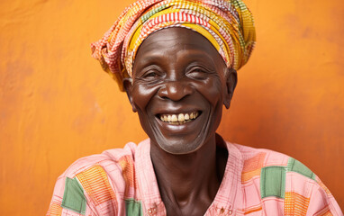 portrait of fashion farmer, happy and smiling