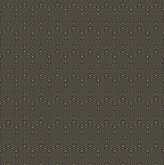 Seamless pattern of randomly connected lines for textiles, texture, creative design and simple backgrounds