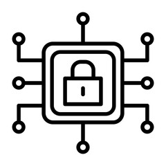 Cyber security Icon