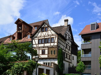 Fototapeta na wymiar Historical Building in the Old Town of Konstanz, Baden - Württemberg
