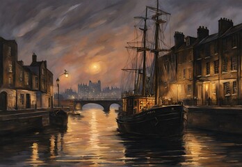 Whispers of Wapping: Riverside Romance under Gaslit Glow