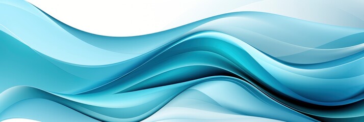 Summer Blue Wave Abstract Natural Rippled , Banner Image For Website, Background, Desktop Wallpaper