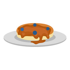Pancake Illustration Element