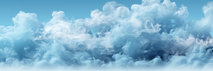 Panoramic View Abstract Fog Smoke Move , Banner Image For Website, Background, Desktop Wallpaper