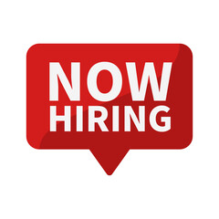 Now Hiring In Red Recruitment Shape For Recruitment Membership Subscribe Promotion Business Marketing Social Media
