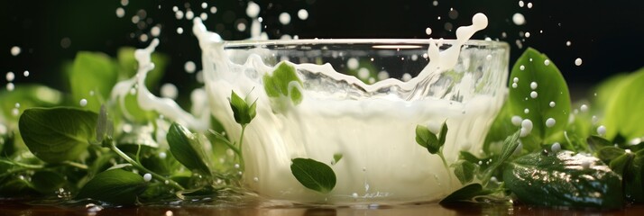 Milk Liquid White Color Drink Food , Banner Image For Website, Background, Desktop Wallpaper