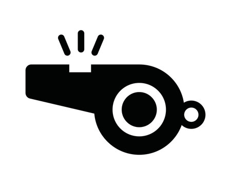 recommend clip art: referee whistle icon vector illustration