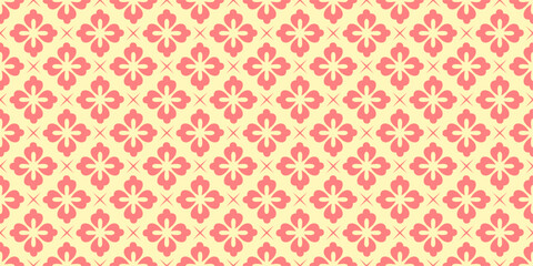 Floral vector seamless pattern with elegant colors for wallpaper, scrapbook, background and fabric