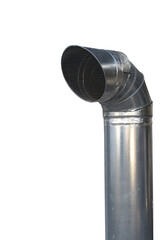 Ventilation pipe isolated