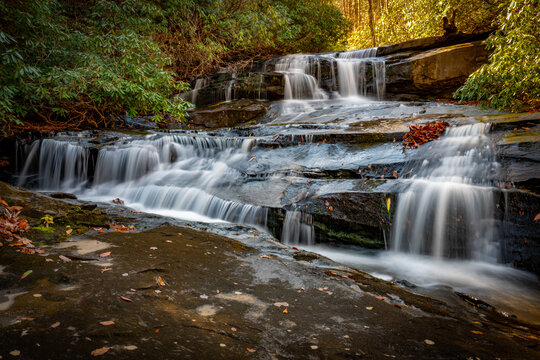Upper Raven Cliff Falls, Brevard, NC.
