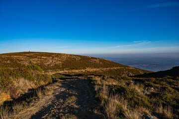 São Pedro do Sul, Viseu, Paisagem da Serra da Arada, Portugal.