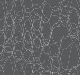 Vector curve line Gray Background. 