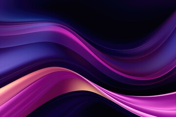 Abstract background with iridescent waves. Modern minimalistic wallpaper for screensavers, advertising, presentations. Multicoloured bright colourful pattern. Metallic silk and cloth material.