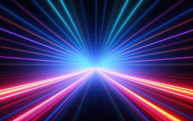 Modern trendy abstract design, 3d neon abstract background, So beautiful, AI