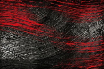 A close-up view of a red and black background. Suitable for various design purposes