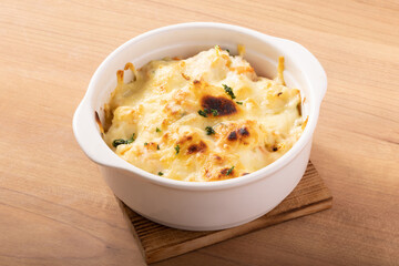 ポテトサラダのチーズ焼き