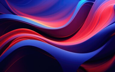 Modern trendy abstract design, 3d neon abstract background, So beautiful, AI