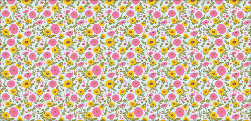 seamless pattern with flowers, seamless pattern with flowers, Medieval Chic Background Modern Retro Vintage Medieval Backdrop 