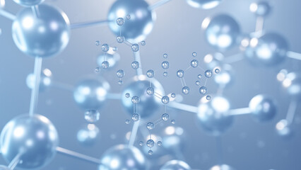 phentolamine molecular structure 3d, flat model, nonselective a-adrenergic antagonist, structural chemical formula view from a microscope