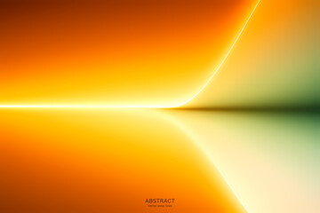 Abstract Light Orange Background. colorful wavy design wallpaper. creative graphic 2 d illustration. trendy fluid cover with dynamic shapes flow.