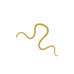 Parasitic Worms Vector Illustration