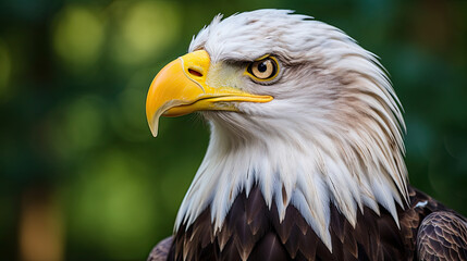 Obraz premium Portrait of American bald eagle