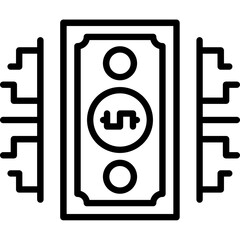 Digital money Icon