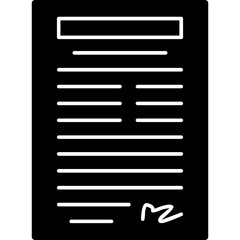 Registered document Icon