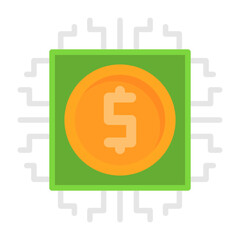 Digital currency Icon