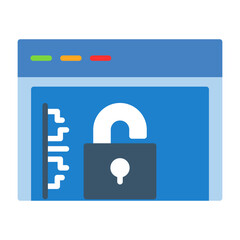 Web encryption Icon
