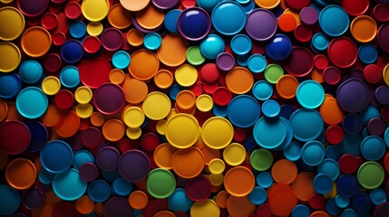 colorful dots, texture, artful, realistic photography, dynamic background, 16:9