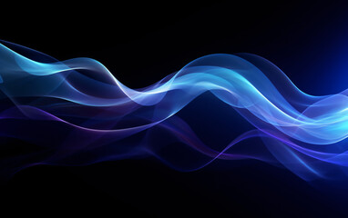 futuristic abstract background, curves, spaces, lights