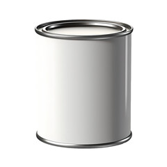 Paint cans isolated on transparent background
