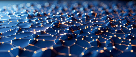 Obraz premium outline of the distributed ledger technology and blockchain, a global network concept 