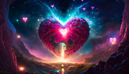 Love is everywhere - The interconnectedness of Love, the greatest human emotion - The heart of all love