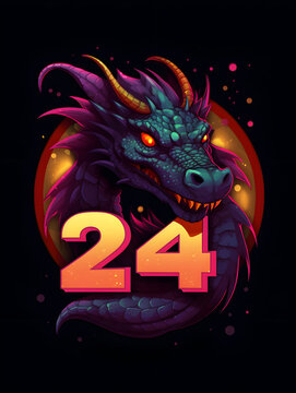 2024 is a year of the Wood Dragon, Chinese New Year