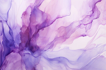 Lilac flamboyant abstract alcohol ink background