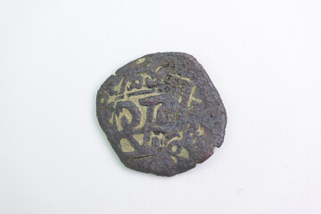 collector coin numismatics isolated antique metal wear antique h