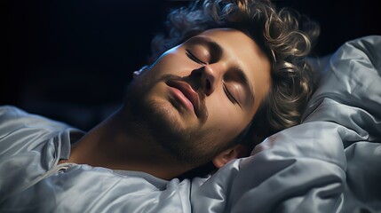 Sleepy Man Messy Hair Pyjamas Tired,  Background HD For Designer